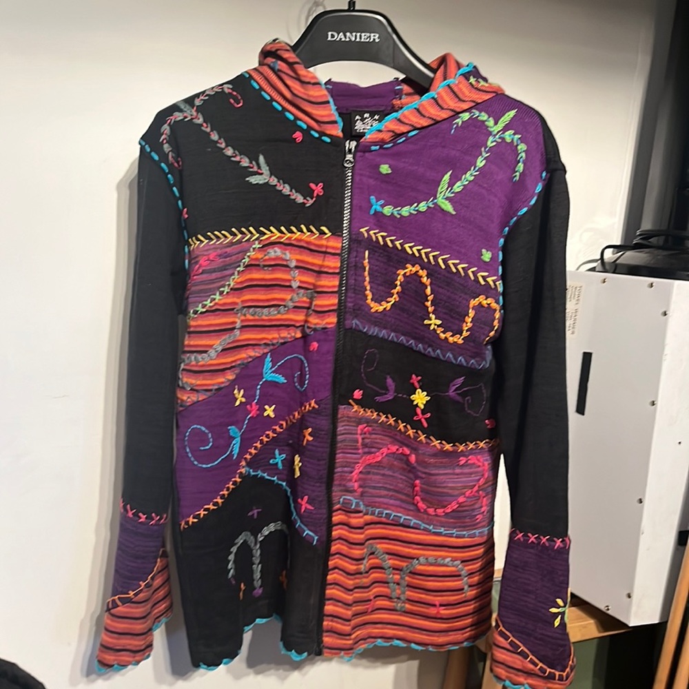 Zip up sweater